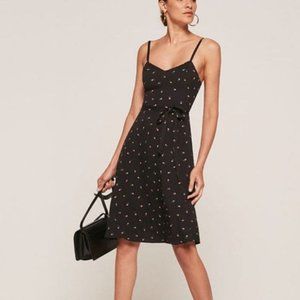 Reformation Bessie Dress in Rosebud. Labeled Size 6